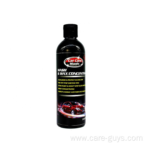 car wash shampoo foaming wash & wax concentrate